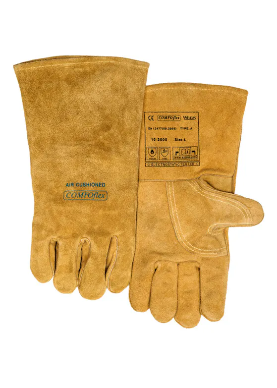 Weldas 10-2000 Original Comfoflex®-gefütterter Schweißerhandschuh