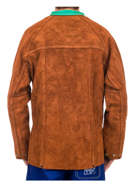 Weldas 44-7300 Lava Brown™ Split Rundlederen Lasjas