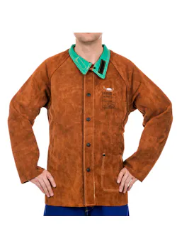 Weldas 44-7300 Lava Brown™ Split Rundlederen Lasjas