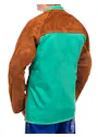 Weldas 44-7300 Lava Brown™ Lasjas Met Een Split Rundlederen Voorzijde miniatuur