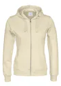 Cottover 141009 Hoodie Full Zip Regular Fit Dames miniatuur