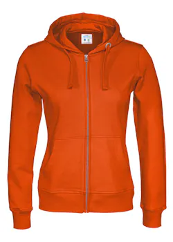 Cottover 141009 sweat à capuche zippé intégral coupe standard pour femmes thumbnail (vignette)