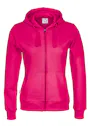 Cottover 141009 Hoodie Full Zip Regular Fit Dames miniatuur
