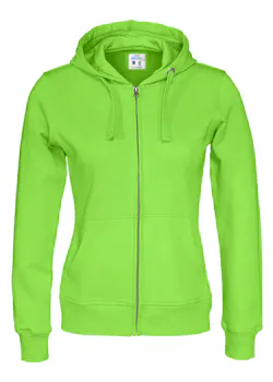 Cottover 141009 sweat à capuche zippé intégral coupe standard pour femmes thumbnail (vignette)