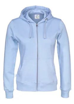 Cottover 141009 sweat à capuche zippé intégral coupe standard pour femmes thumbnail (vignette)