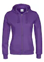 Cottover 141009 Hoodie Full Zip Regular Fit Dames miniatuur