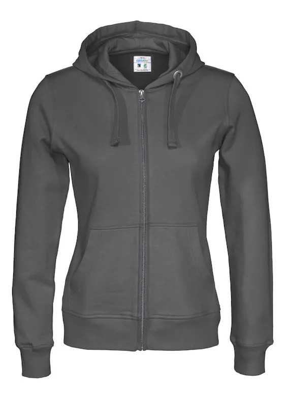 Cottover 141009 Hoodie Full Zip Regular Fit Dames