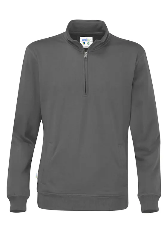Cottover 141012 Sweatshirt Half-Zip Regular Fit