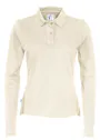 Cottover 141017 Poloshirt LS Pique Regular Fit Dames miniatuur