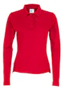Cottover 141017 Poloshirt LS Pique Regular Fit Dames miniatuur