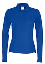 Cottover 141017 Poloshirt LS Pique Regular Fit Dames miniatuur