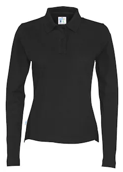 Cottover 141017 Poloshirt LS Pique Regular Fit Dames