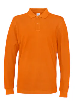 Cottover 141018 Poloshirt LS Pique Regular Fit miniatuur