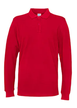 Cottover 141018 Poloshirt LS Pique Regular Fit miniatuur