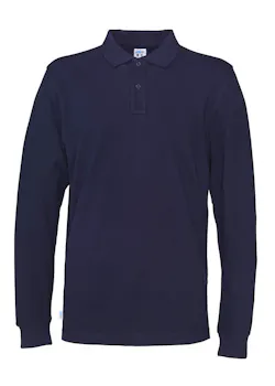 Cottover 141018 Poloshirt LS Pique Regular Fit miniatuur