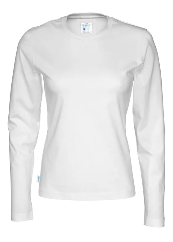 Cottover 141019 T-shirt LS Slim Fit Dames