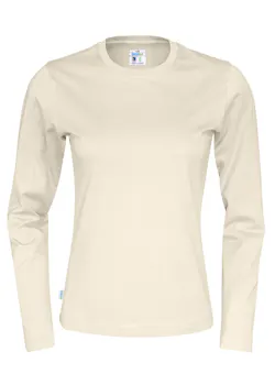 Cottover 141019 T-shirt LS Slim Fit Dames miniatuur