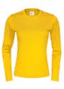 Cottover 141019 T-shirt LS Slim Fit Dames miniatuur