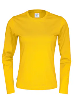 Cottover 141019 T-shirt LS Slim Fit Dames miniatuur