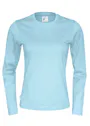 Cottover 141019 T-shirt LS Slim Fit Dames miniatuur