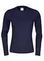 Cottover 141019 T-shirt LS Slim Fit Dames miniatuur