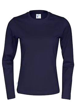 Cottover 141019 T-shirt LS Slim Fit Dames miniatuur