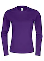 Cottover 141019 T-shirt LS Slim Fit Dames miniatuur