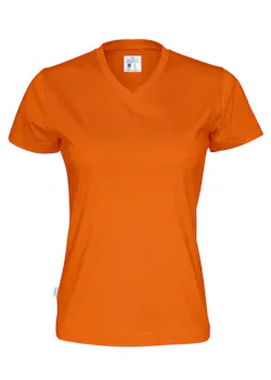 Cottover 141021 T-shirt V-neck Slim Fit Dames miniatuur