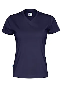 Cottover 141021 T-shirt V-neck Slim Fit Dames miniatuur