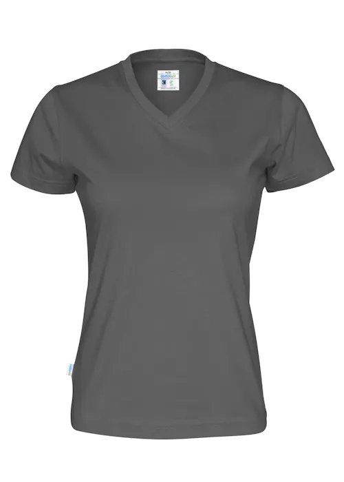 Cottover 141021 T-shirt V-neck Slim Fit Dames