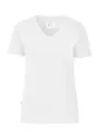 Cottover 141025 T-Shirt Stretch V-neck Slim Fit Dames miniatuur