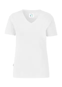 Cottover 141025 T-Shirt Stretch V-neck Slim Fit Dames miniatuur