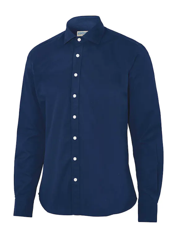 Cottover 141048 Overhemden Twill Slim fit