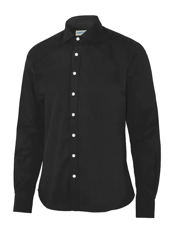Cottover 141048 Overhemden Twill Slim fit