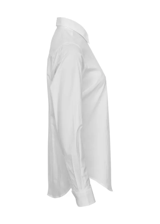 Cottover GOTS Poplin 141051 Shirt, Slim Fit für Damen
