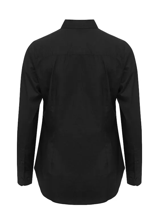 Cottover GOTS Poplin 141051 Shirt, Slim Fit für Damen