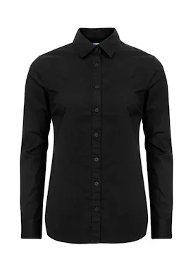 Cottover GOTS Poplin 141051 Shirt, Slim Fit für Damen