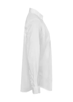 Cottover Gots Poplin 141052 Shirt Comfort Fit Stretch miniatuur