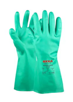 Oxxa Essential Nitrile-Chem 41-200 Werkhandschoen miniatuur