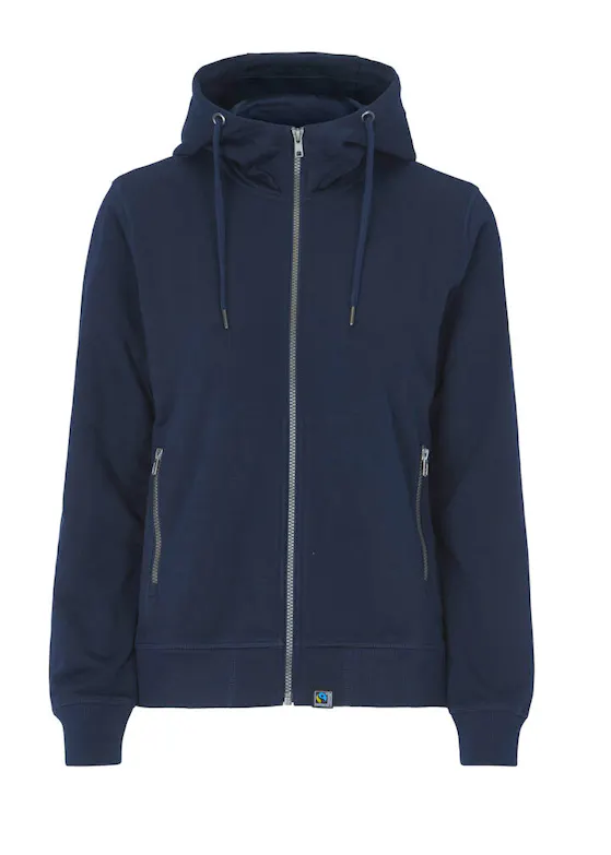Cottover F. Terry Full-Zip Hooded Jacket — Ladies