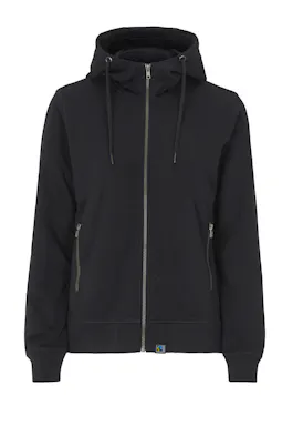 Cottover F. Terry Full-Zip Hooded Jacket — Ladies