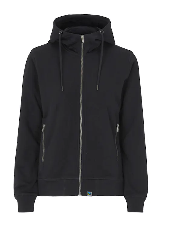 Cottover F. Terry Full-Zip Hooded Jacket — Ladies