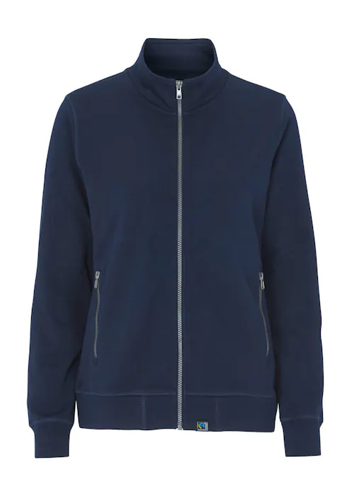 Cottover 141511 Sweatshirt Full Zip Regular Fit Dames