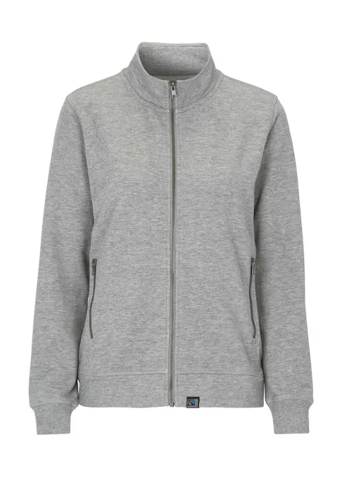 Cottover 141511 Sweatshirt Full Zip Regular Fit Dames