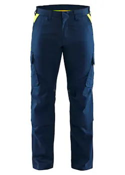 Blåkläder 1448 Pantalon de travail industrie stretch poches pour genouillères thumbnail (vignette)