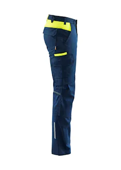 Blåkläder 1448 Pantalon de travail industrie stretch poches pour genouillères thumbnail (vignette)