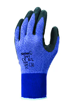 Showa 341 Latex Werkhandschoen miniatuur
