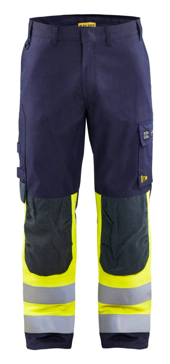 Marineblau/gelb