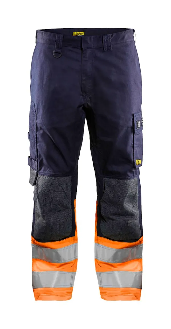 Marineblau/Orange
