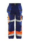 Marineblauw/Oranje